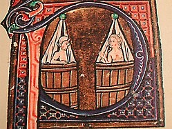 Домашняя парилка: кадка с горячей водой, накрытая простынями