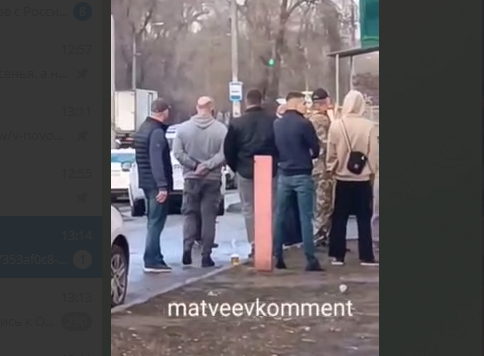 фото: скриншот видео тг Михаил Матвеев