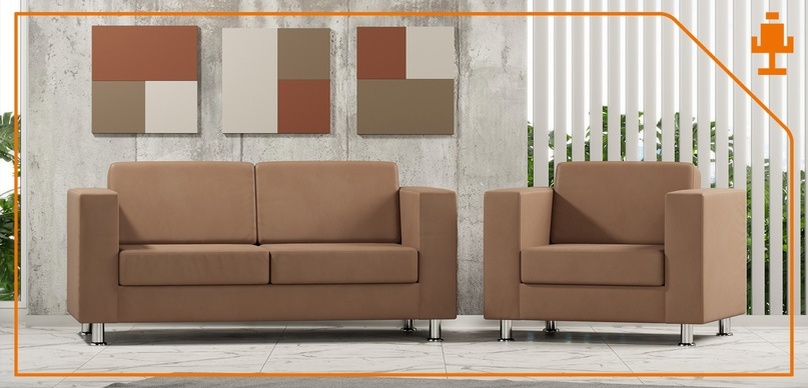 Офисы всё чаще дополняют мягкими зонами для общения и отдыха — под такие задачи мы создали линейку мебели Everprof.