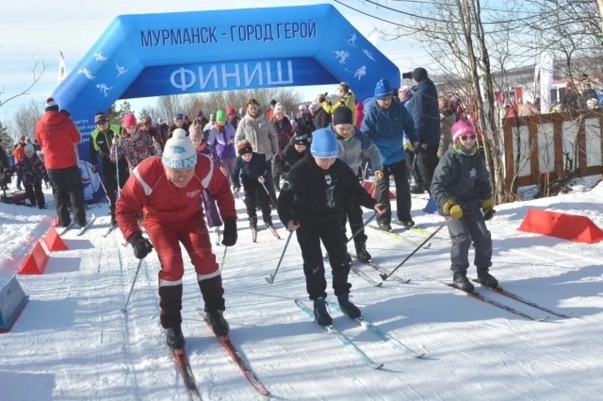    В Мурманске завершился конкурс «Лыжня зовёт»