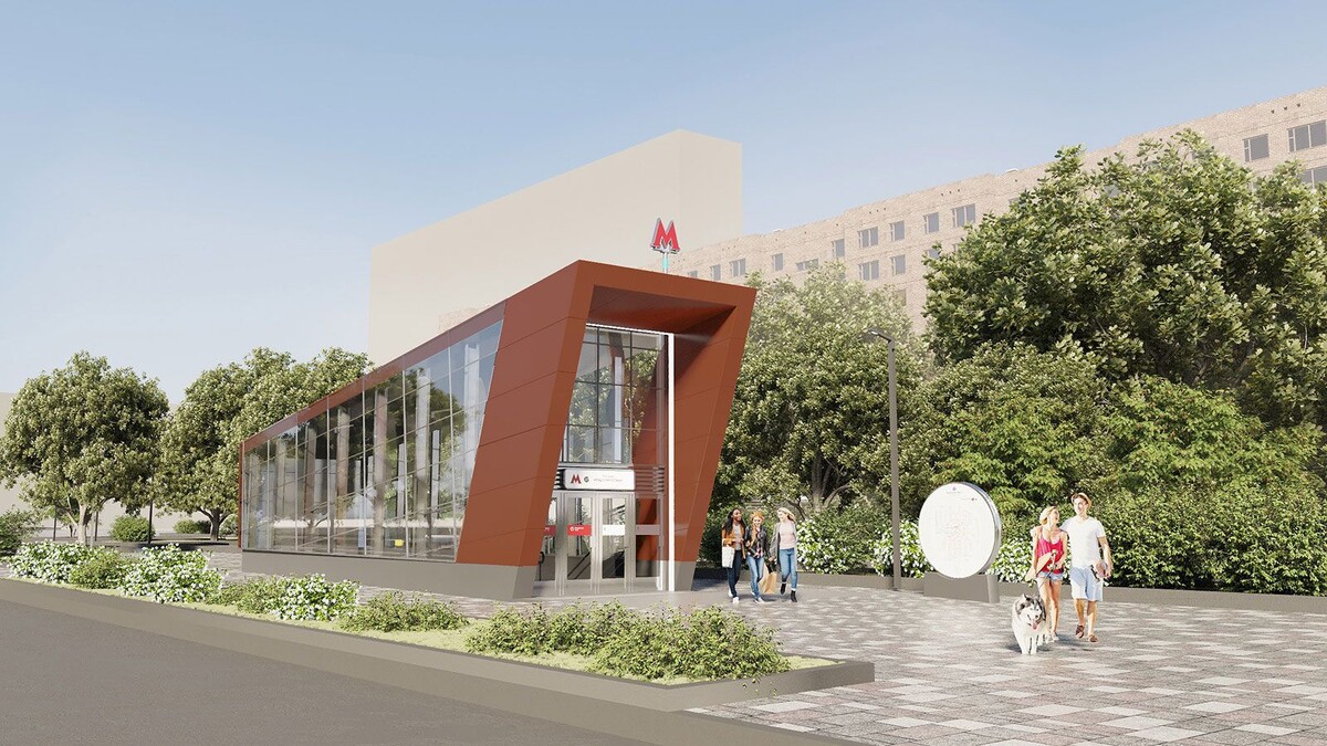    Собянин раскрыл детали дизайна новой станции метро «Академическая»