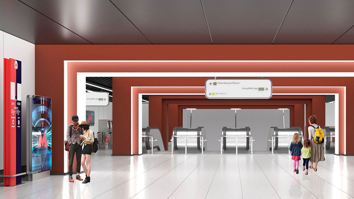    Собянин раскрыл детали дизайна новой станции метро «Академическая»