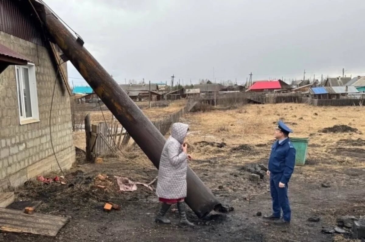    В Красноярском крае возбудили дело после смерти кочегара во время урагана