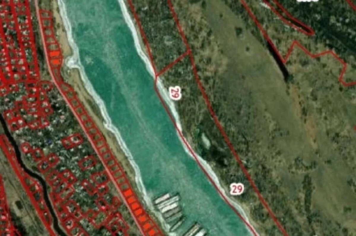    В Омской области у местных жителей забрали берег Иртыша