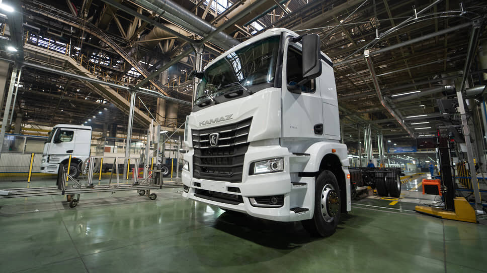 «КамАЗ» выпустил первый среднетоннажный грузовик поколения К5.📷Фото: Пресс-служба ПАО «КамАЗ»