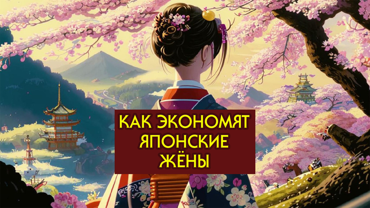 Как экономят японские жёны