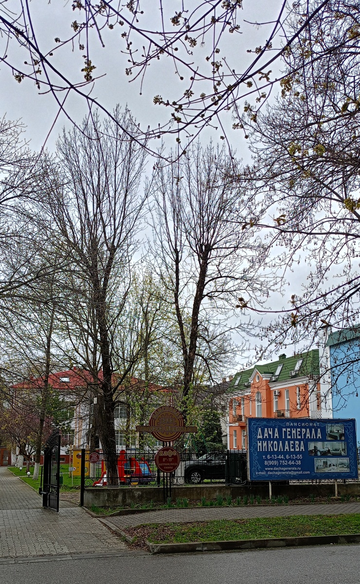  Здесь теперь пансионат " Дача генерала Николаева"