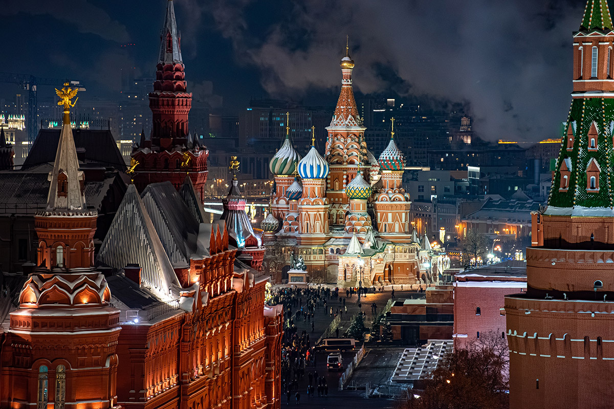 Храм Василия Блаженного в Москве. Источник: Shutterstock📷
