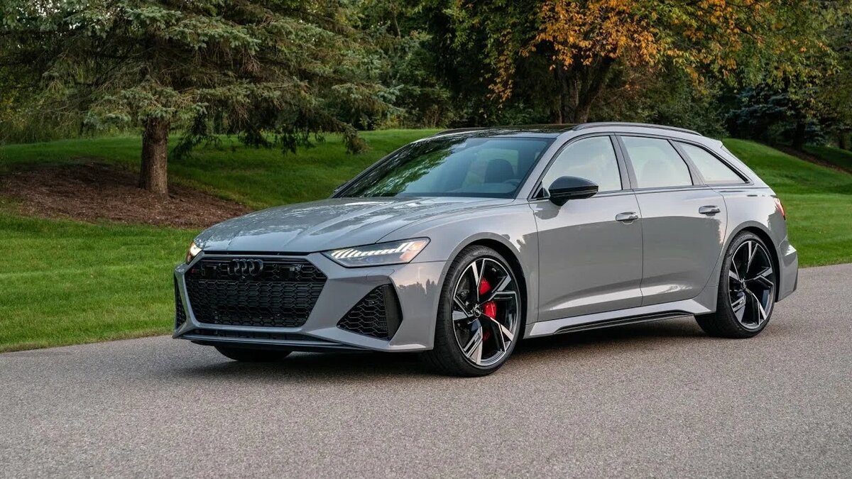 Audi RS6 Avant  – сочетание практичности и спортивного характера.