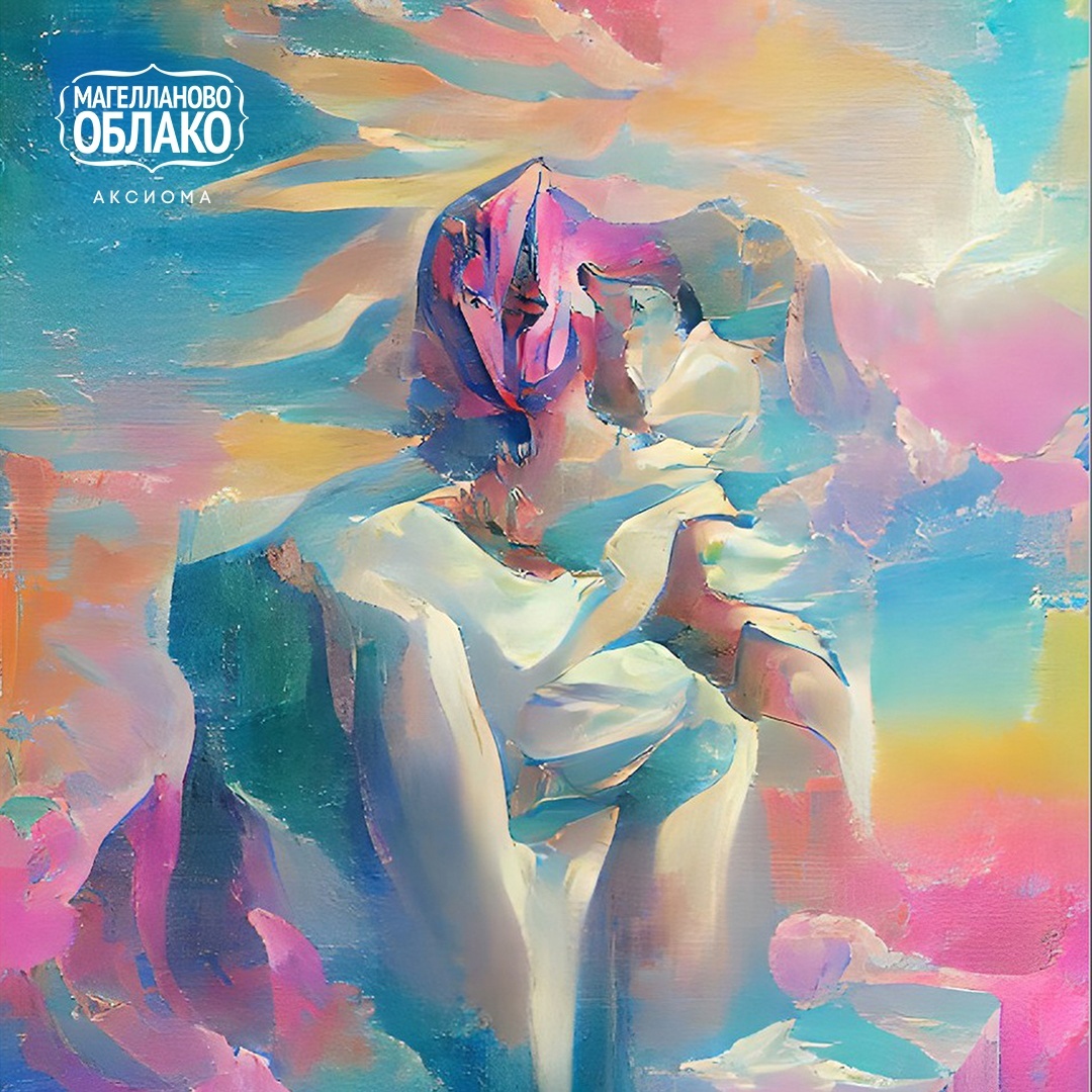 Обложка сингла "Аксиома" группы "Магелланово Облако"