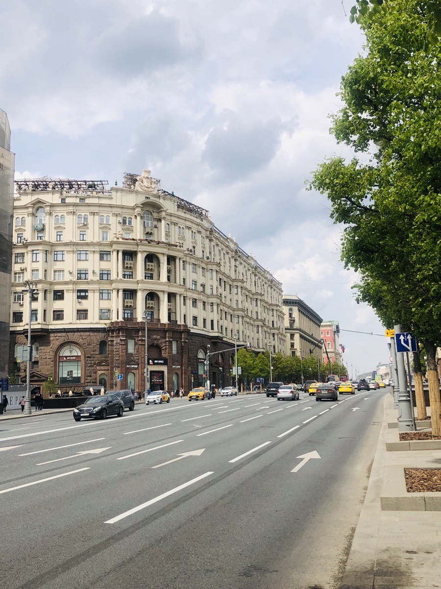 Тверская улица. Фото автора.