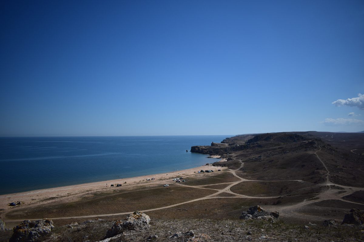  Генеральский пляж. Азовское море. Фотография автора статьи. 