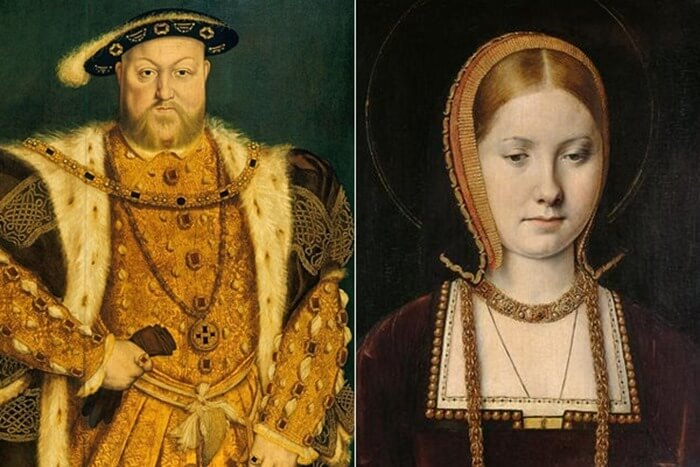 Екатерина Арагонская и Генрих VIII