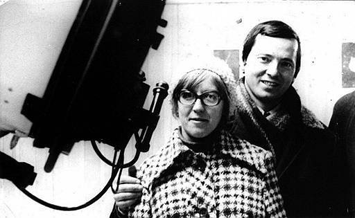 Герасименко и Чюрумов в 1969 году у телескопа. Фото из сети.