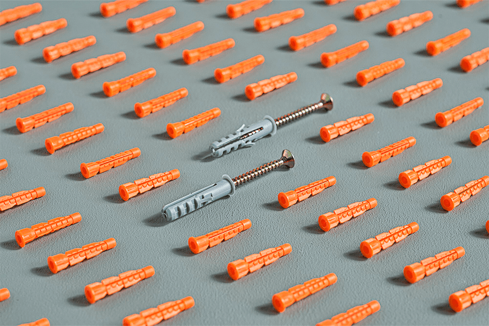 Дюбеля из ассортимента магазина Крепмаркет