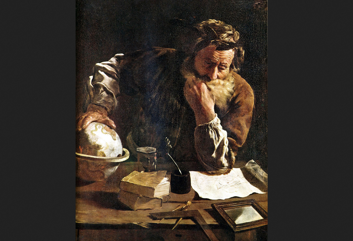 Доменико Фетти. "Архимед"