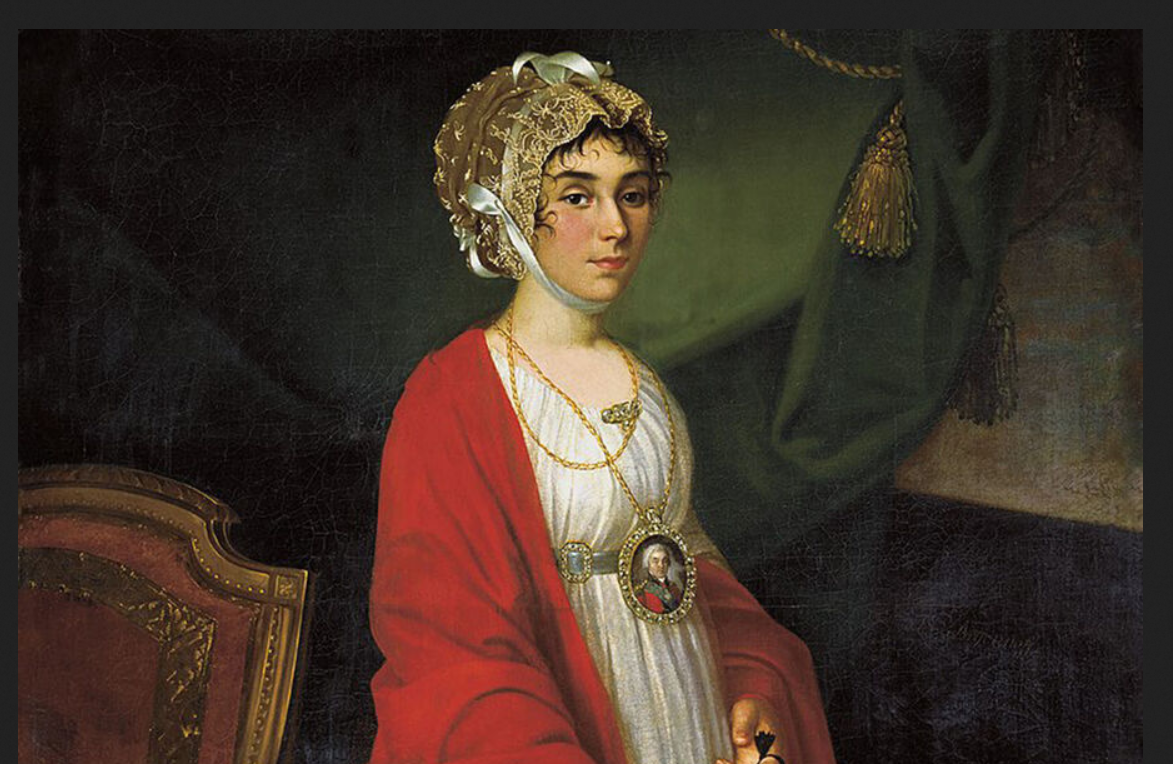 Николай Аргунов. "Портрет Прасковьи Ковалевой-Жемчуговой, графини Шереметевой"