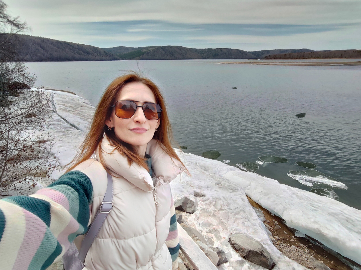 Селфи с Ангарой. 