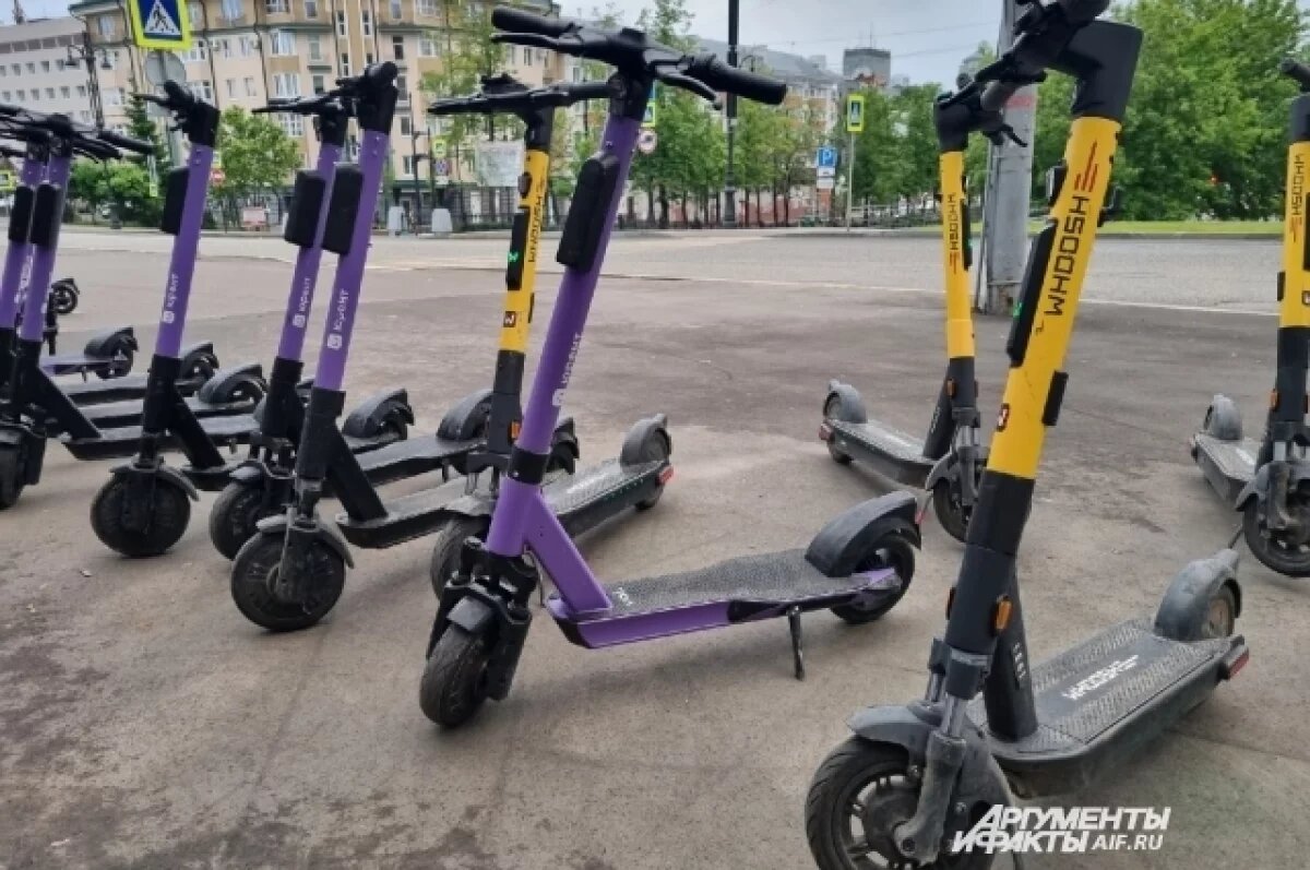    В Перми хотят запустить электросамокаты на вечном ходу для обхода запрета