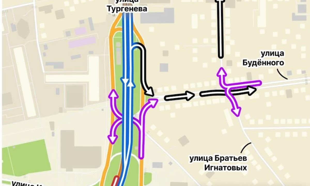    Фото t.me/deptrans_krd