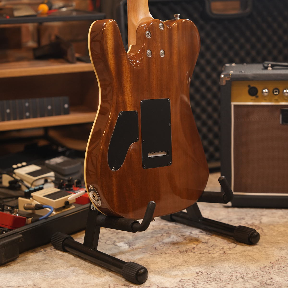 Корпус электрогитары из окуме SQOE SD190 TGR