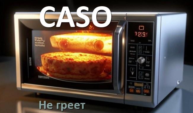 
Почему микроволновая печь CASO не греет но работает