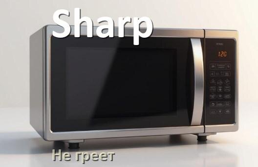 
Почему микроволновая печь Sharp не греет но работает