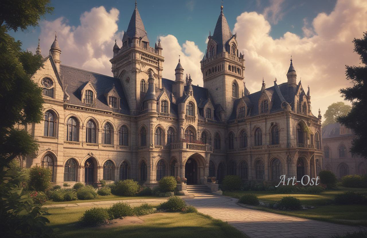 Визуализация магической академии