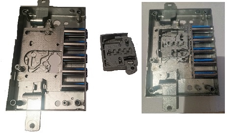 Сувальдный замок Securemme без защелки