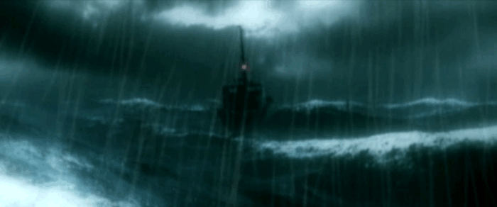 Gif картинка: "Том Хансен и его команда из игры Cold Fear"