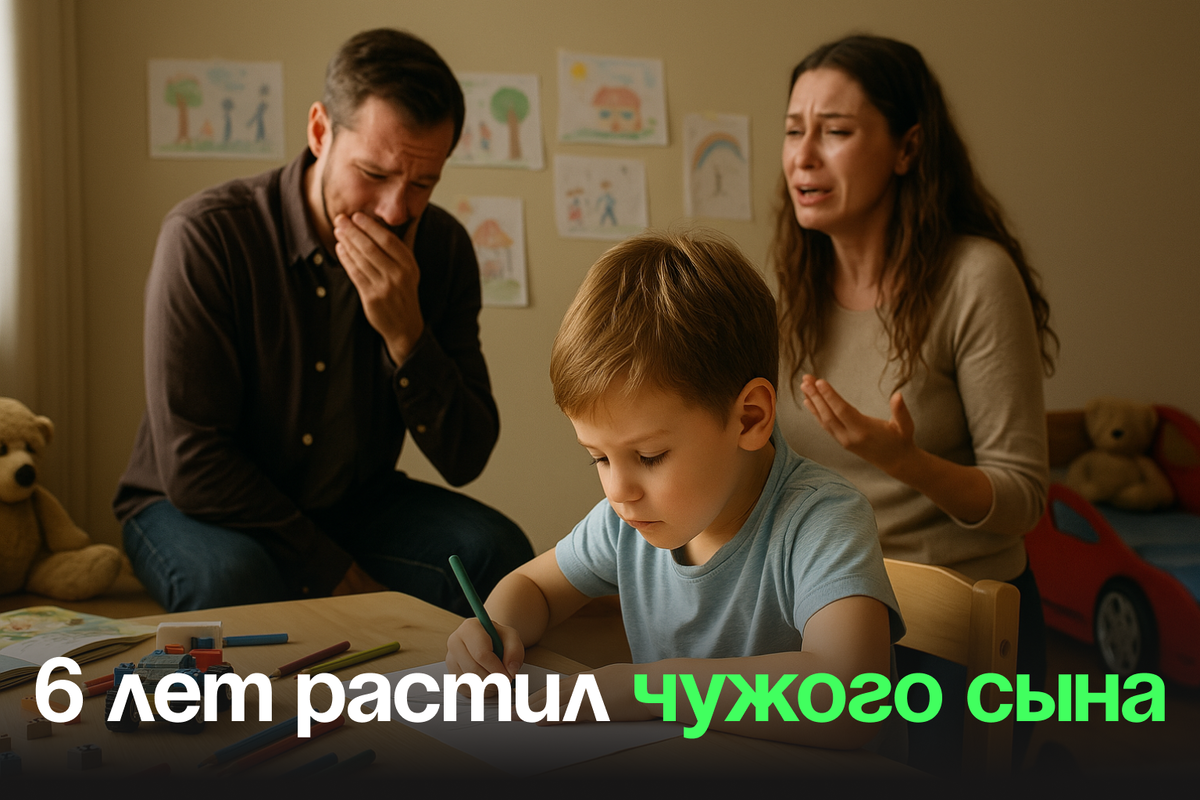 6 лет растил сына. А потом узнал — не мой! Как поступить?