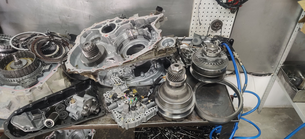 Вариатор в разборе. 