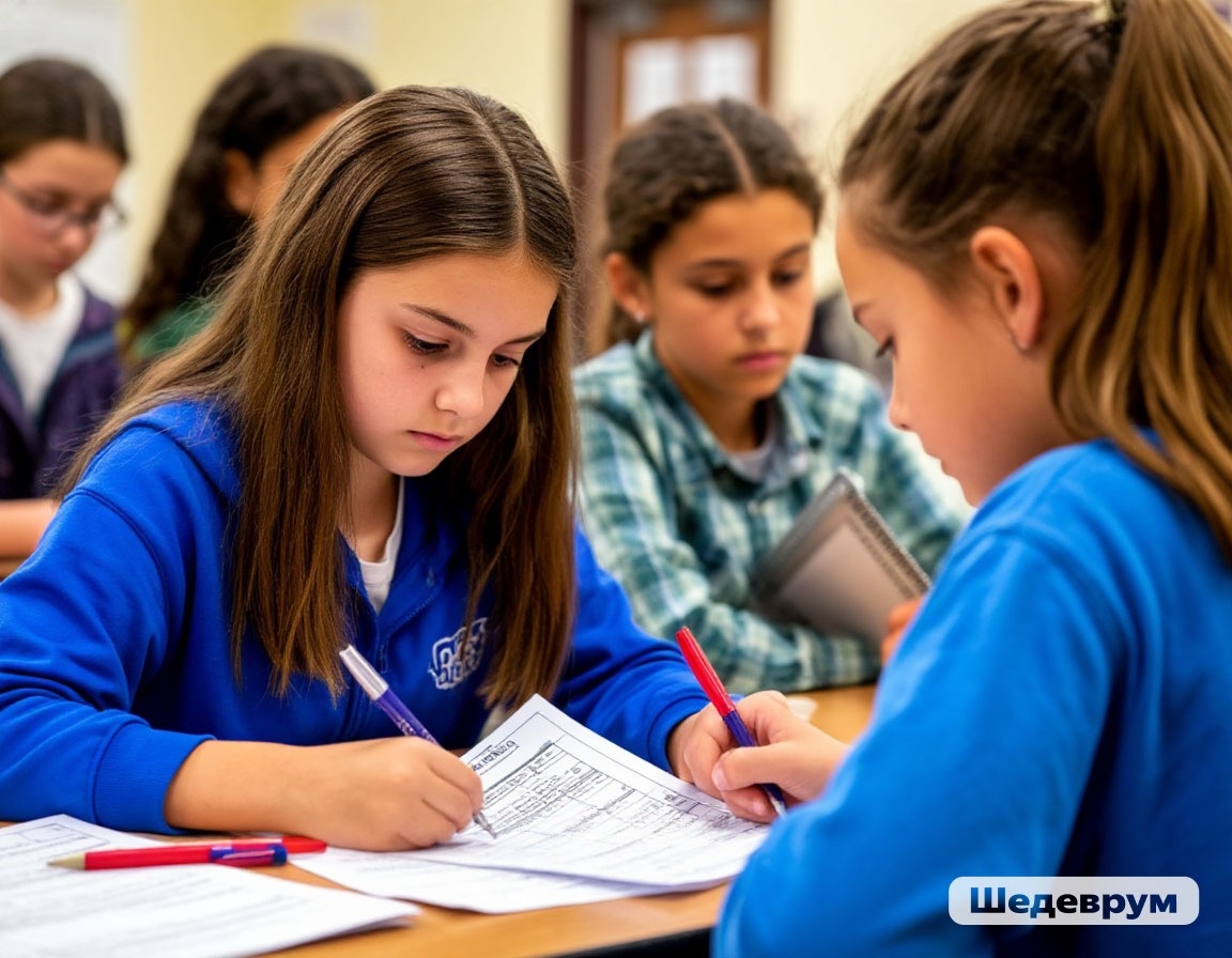 Ученики 6 класса пишут ВПР в апреле.