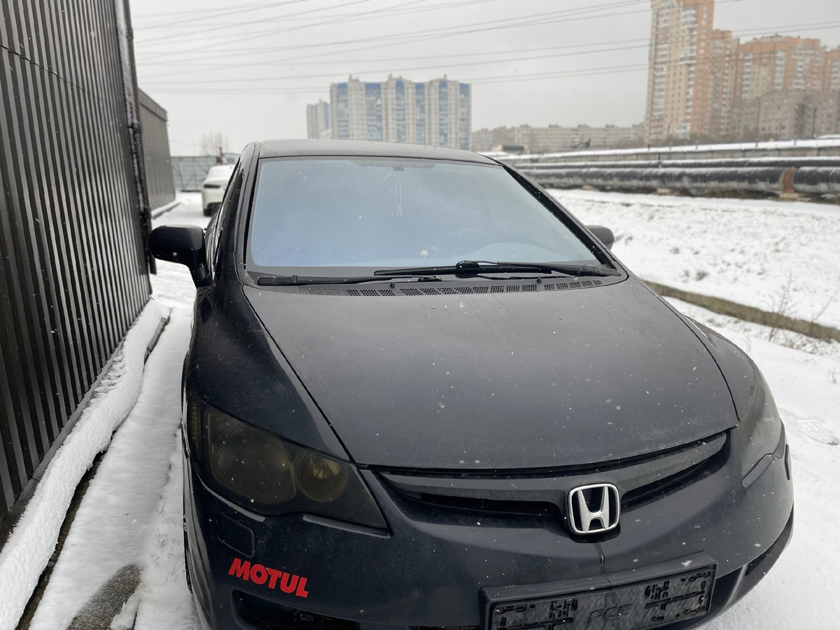 Тонирование атермальной тонировкой Honda Civic