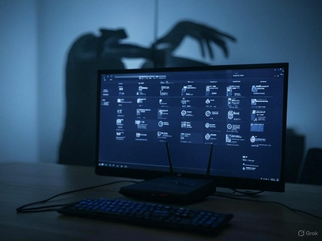 Ты бы знал, кто у тебя в сети…