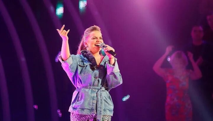 Дарья на шоу «А ну-ка все вместе». Фото: личный архив Дарьи Храмовой