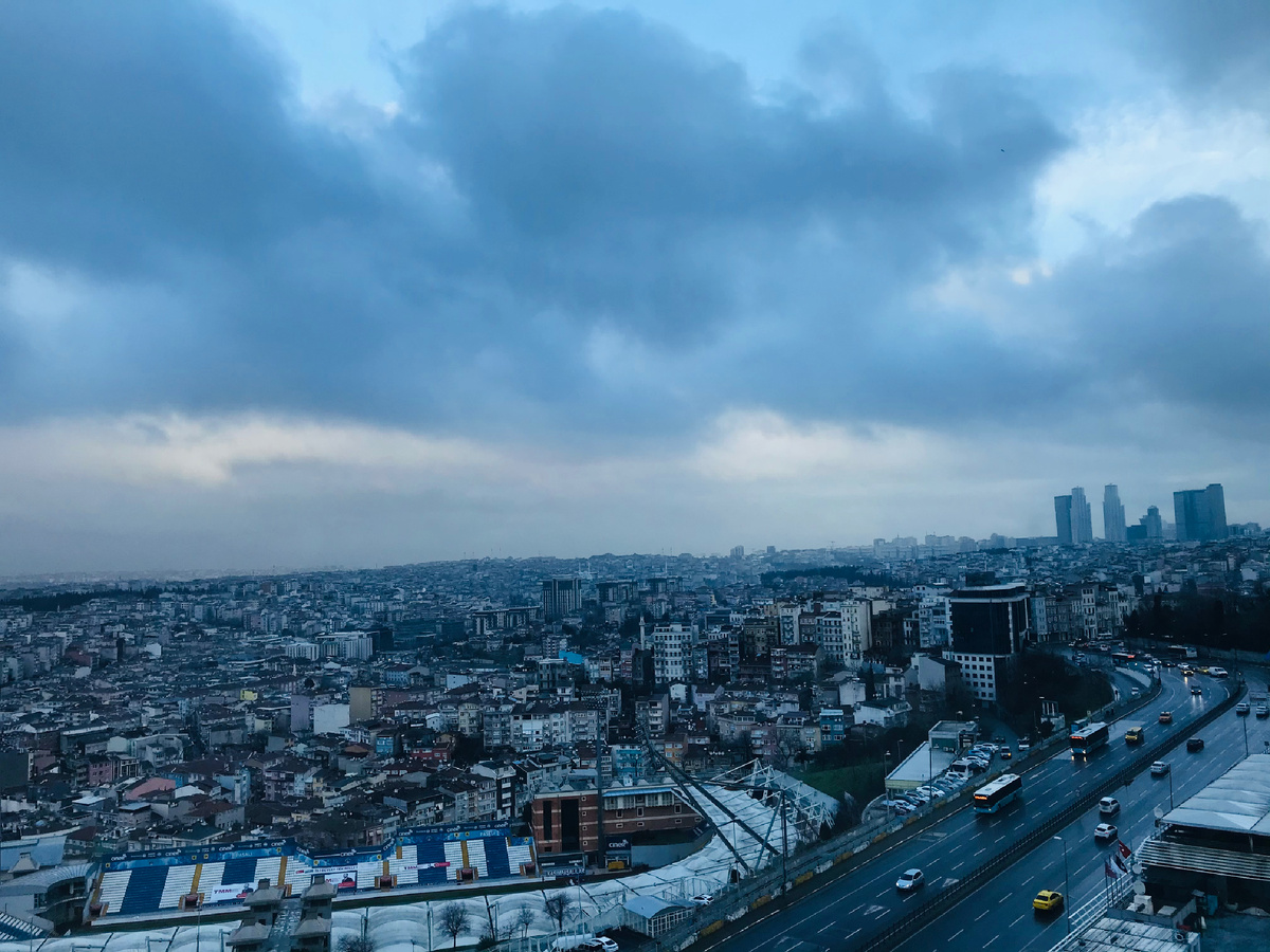 Вид из окна отеля