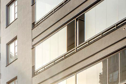 Слайдерное остекление Glasster на лоджии