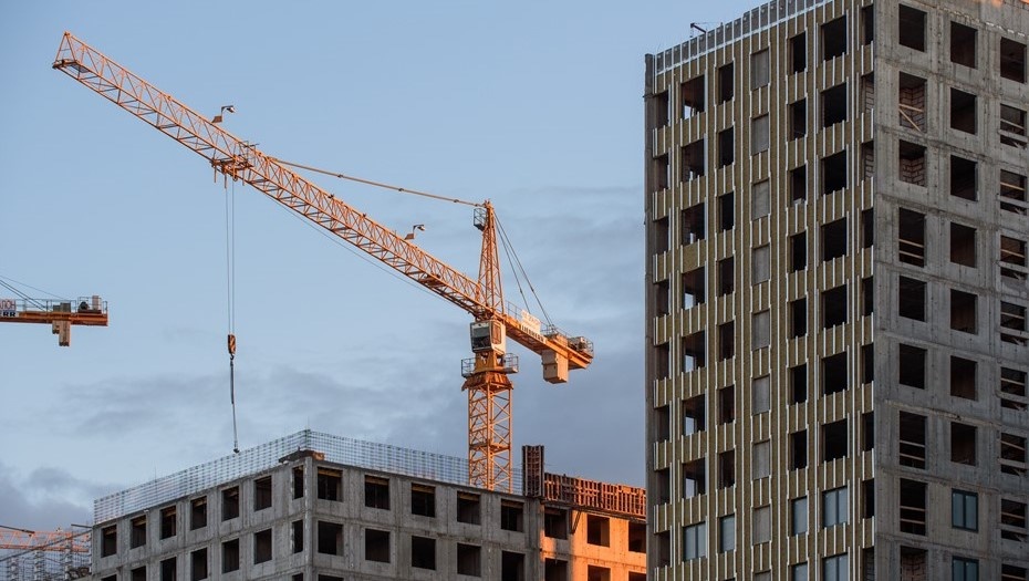    Строительство жилья в Петербурге, архивное фото для иллюстрации. Автор фото: Сергей Ермохин / "Деловой Петербург"