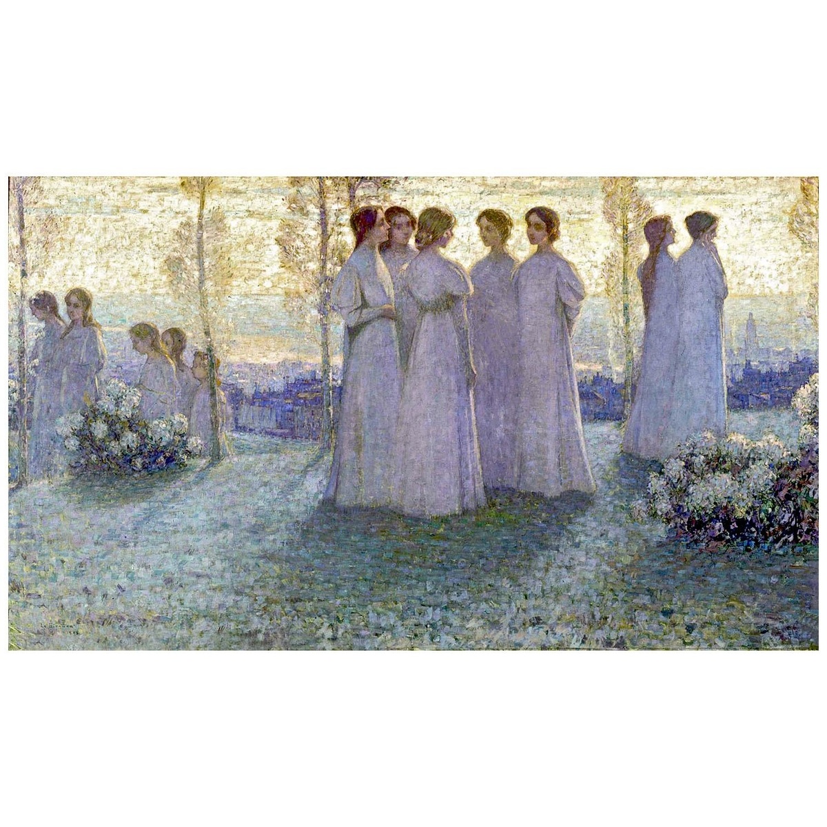 Henri Le Sidaner. Dimanche. 1898.
