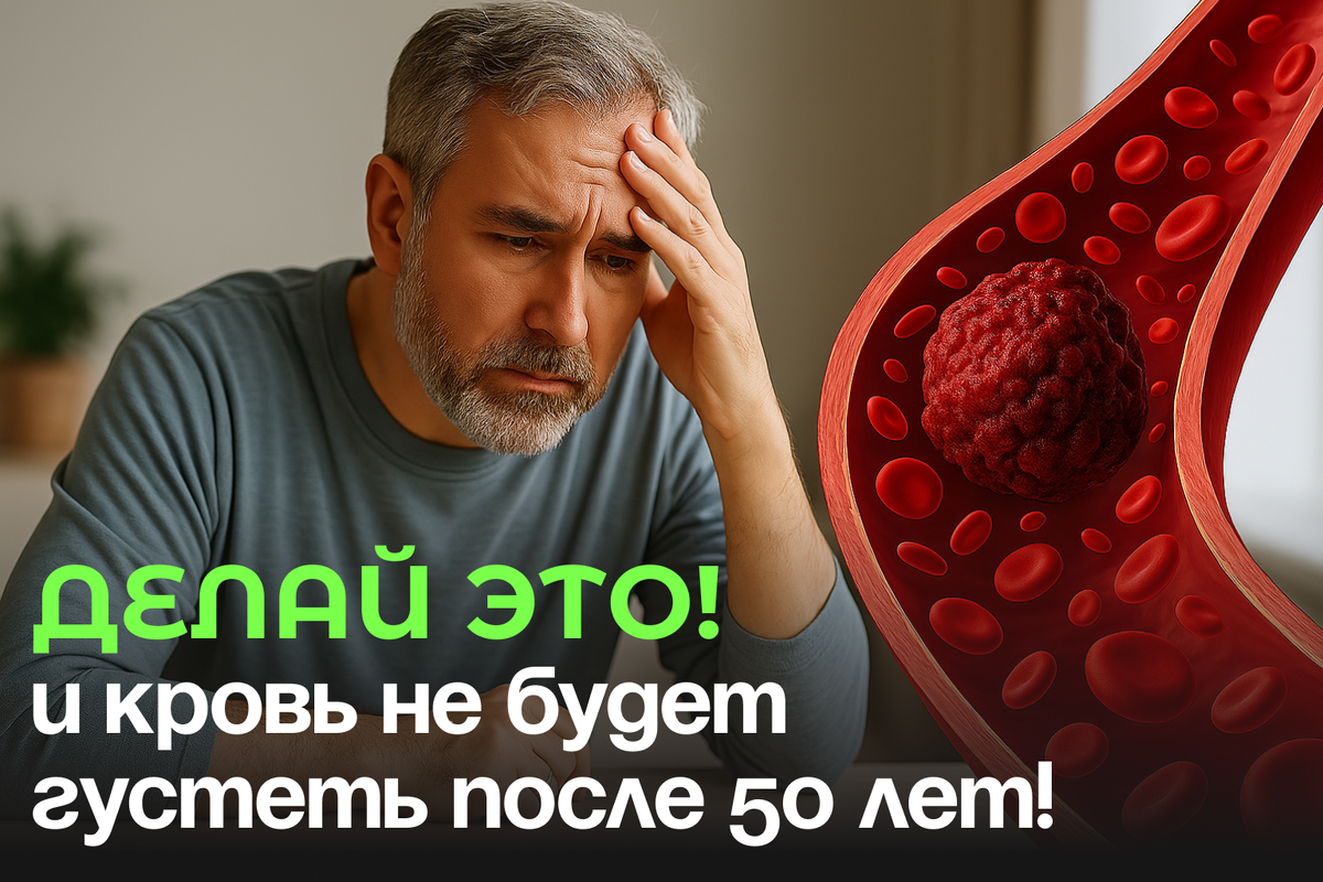 Густая кровь после 50: что это значит и когда пора проверяться?