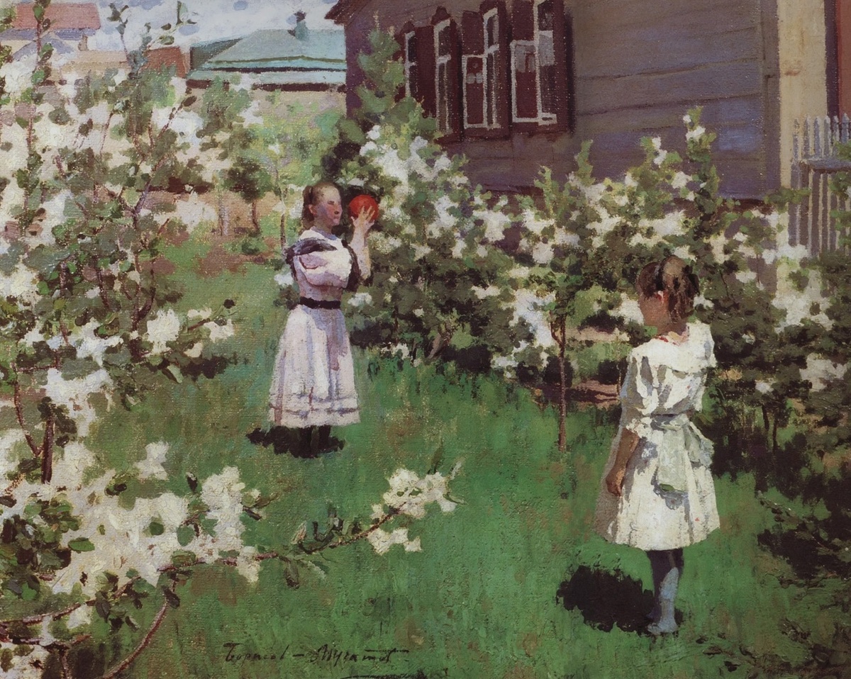    Виктор Борисов-Мусатов. Майские цветы. 1894 год. /Артхив / arthive.com