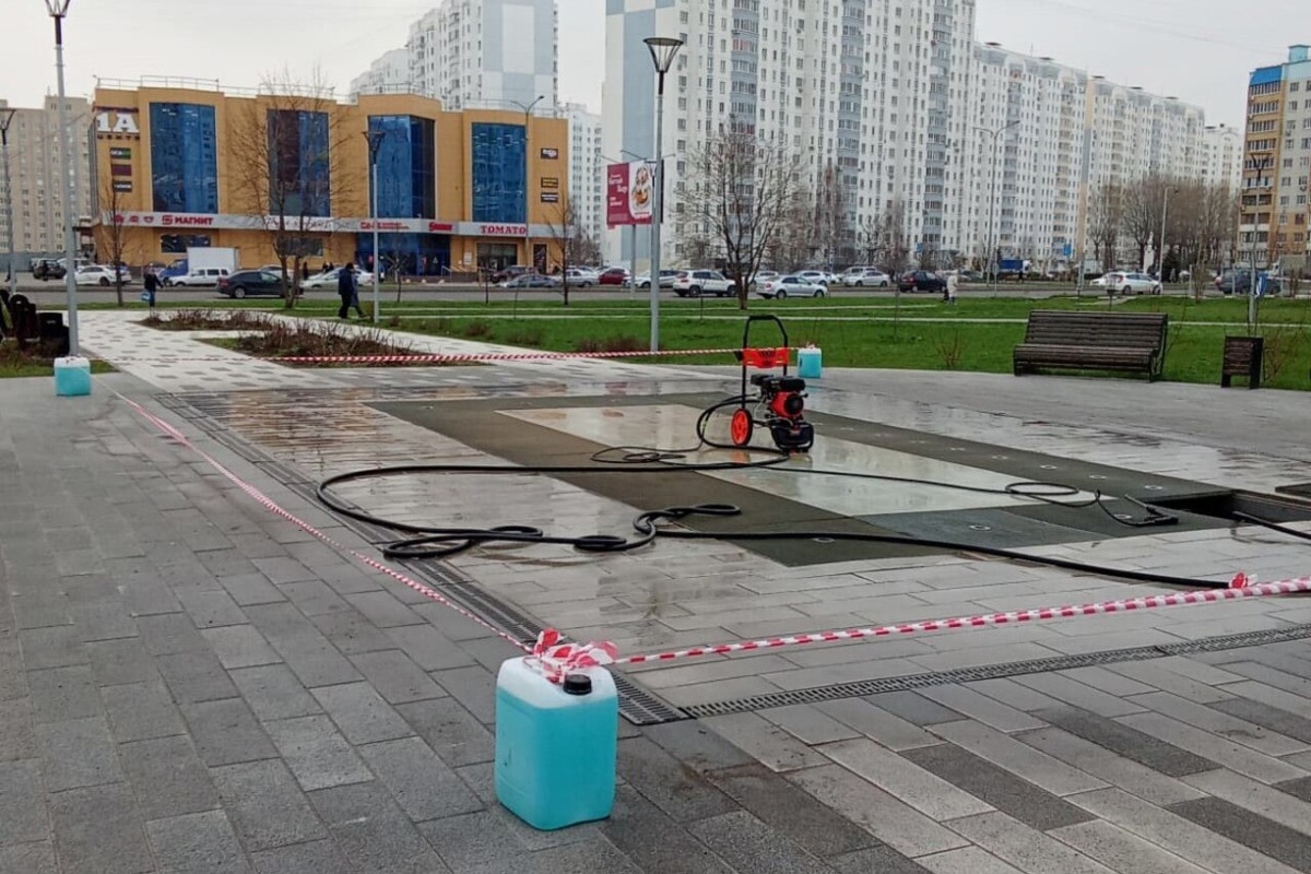    Летом Курск украсят фонтаны — их уже готовят к работе