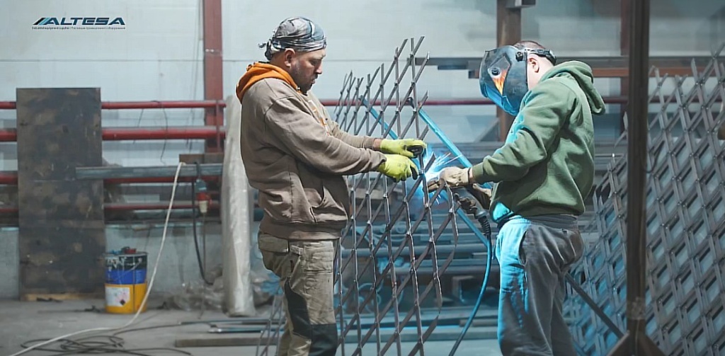 Элементы заборов и ворот ООО «Индустрия»