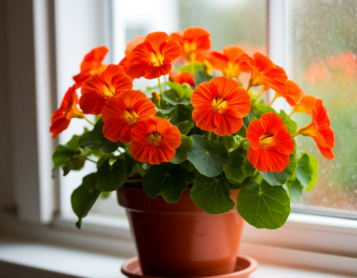 настурция цветок