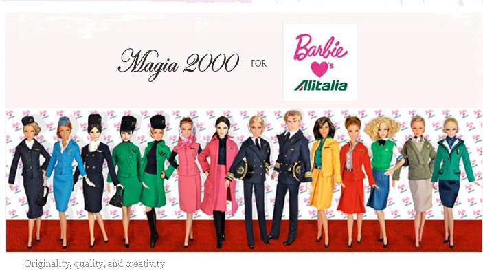 Barbie loves Alitalia Project, Magia2000.com