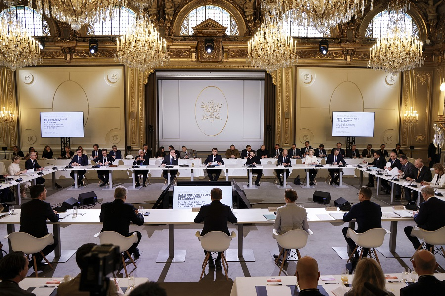 Саммит "коалиции желающих" в ПарижеAP/TASS