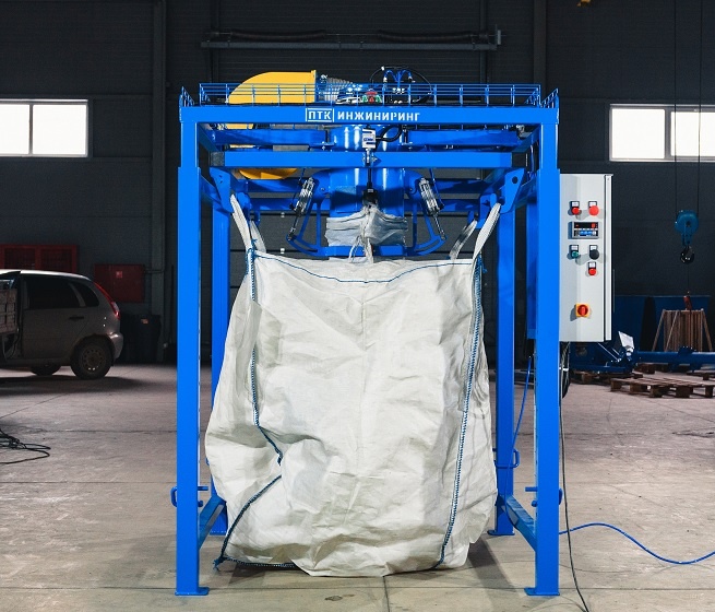Затариватель биг-бэгов с весовой рамкой СФБ.Р