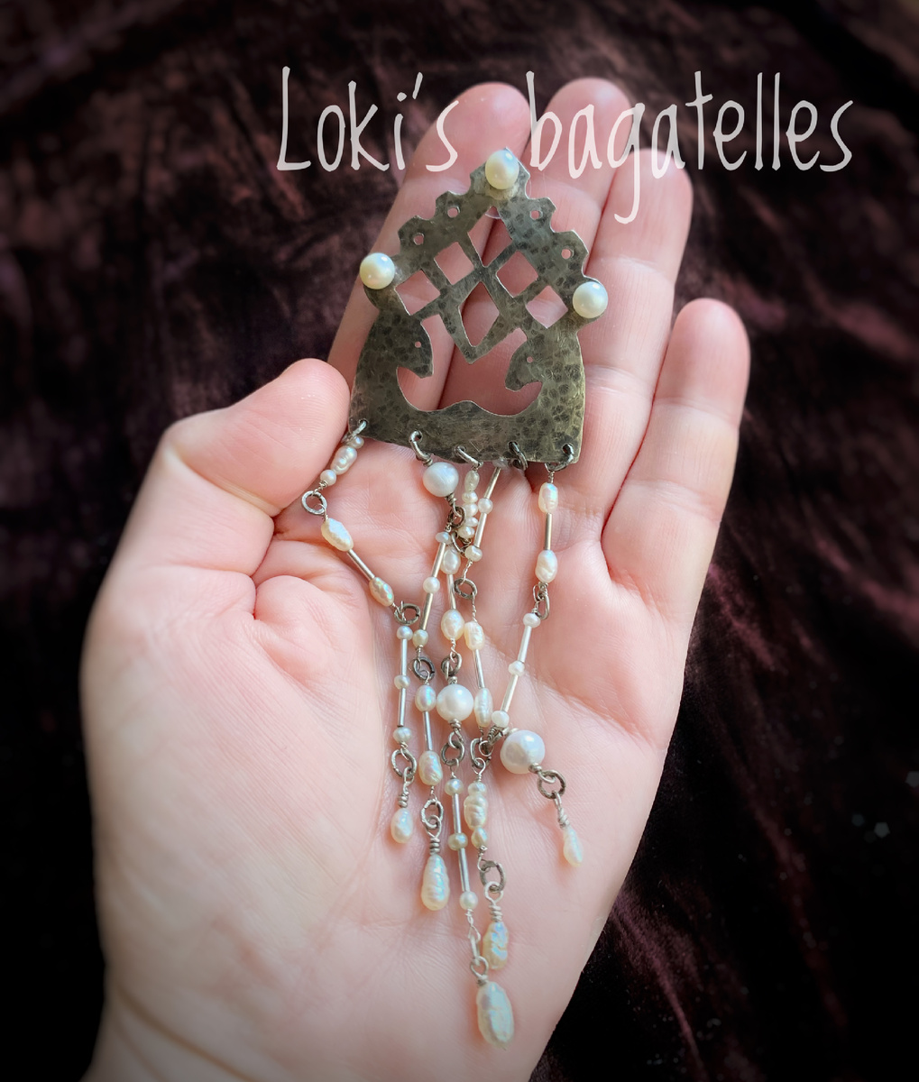 Моносерьга работы автора. Фото автора