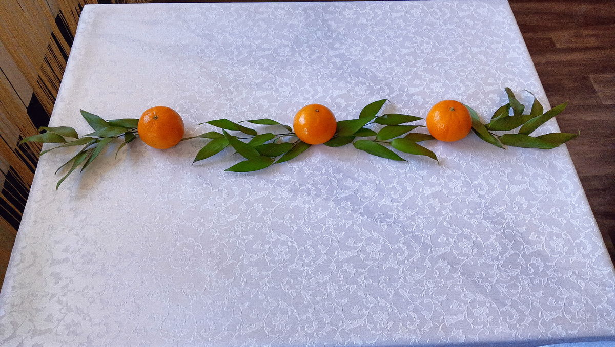 Детали сервировки. Фото автора